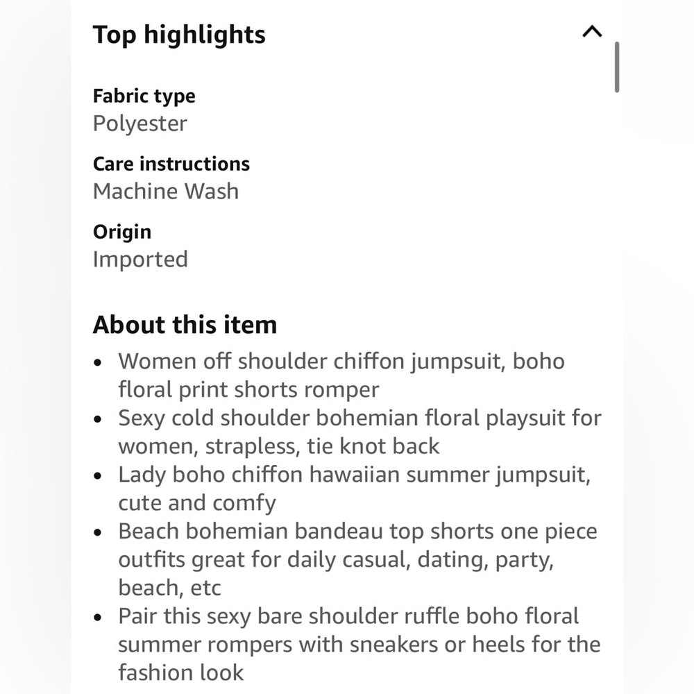 Fixmatti Women Ruffle Rompers - Picture 6 of 11